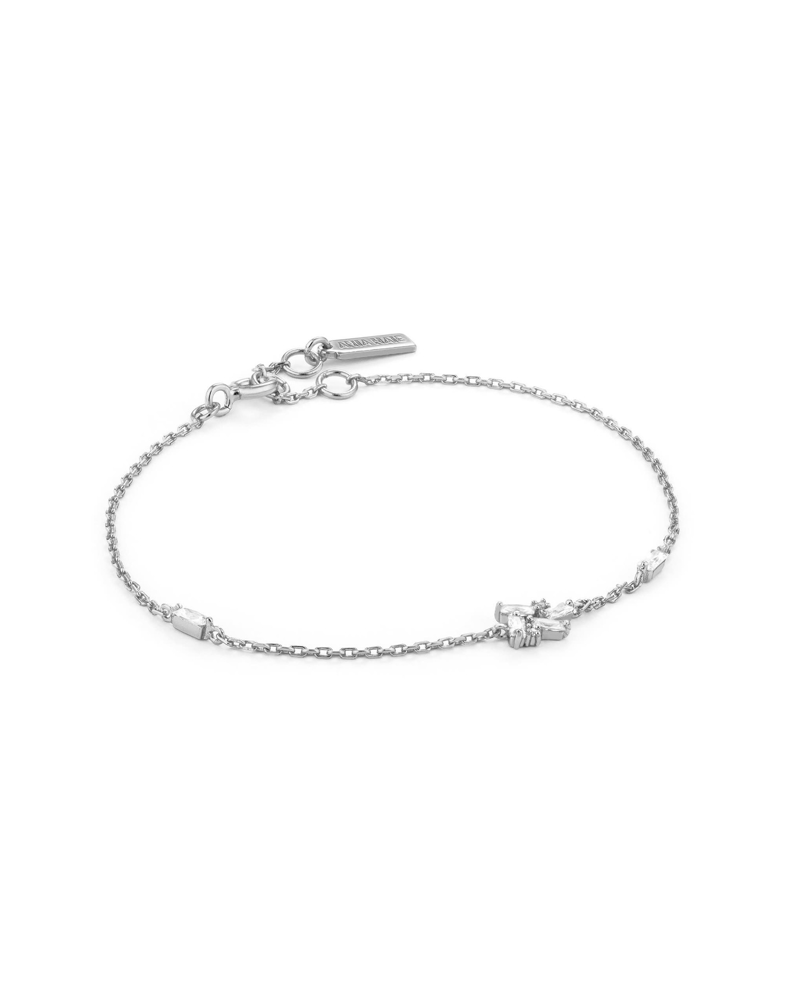 Ania Haie Ania Haie Glow Getter Cluster Bracelet, Silver