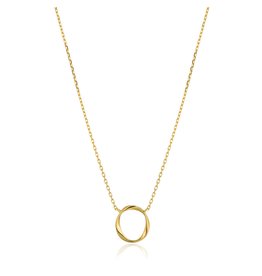 Ania Haie Swirl Necklace, Gold
