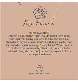 For Her Pendant Necklace, Friend