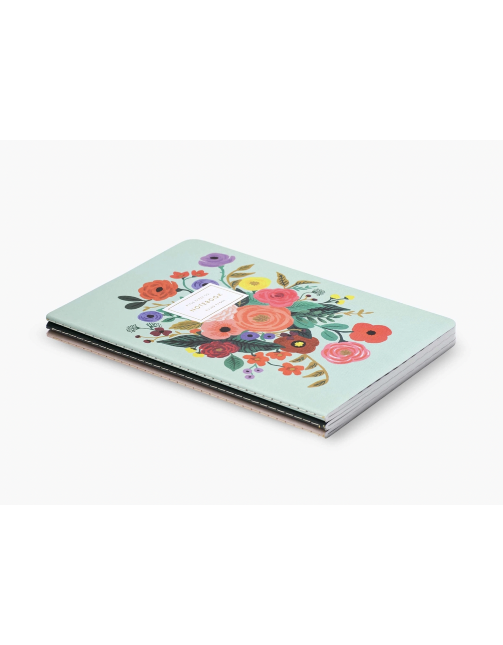 Rifle Paper Stitched Notebook Set, Garden Party