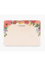 Rifle Paper Weekly Desk Pad, Garden Party