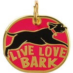 Collar Charm, Live Love Bark