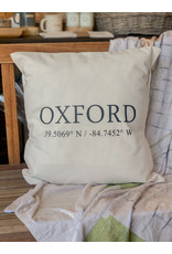 Oxford Coordinates Pillow, large