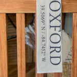 Eric and Christopher Tea Towel, Oxford Coordinates