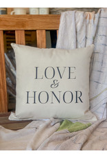 Eric and Christopher Love & Honor Pillow, medium