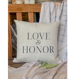 Eric and Christopher Love & Honor Pillow, medium