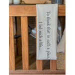 Eric and Christopher Tea Towel, To think that in such a place