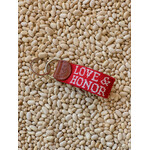 Smathers & Branson S&B Needlepoint Key Fob, Love & Honor
