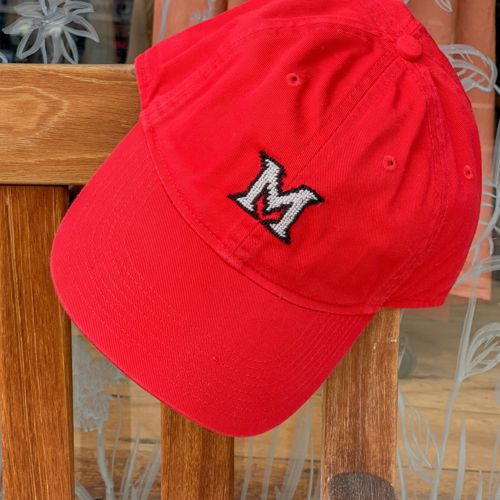 Smathers & Branson S&B Needlepoint Ball Hat, Miami of Ohio