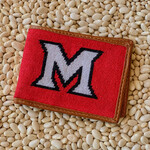 Smathers & Branson Miami University Needlepoint Bi-Fold Wallet