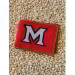 Smathers & Branson Miami University Needlepoint Bi-Fold Wallet