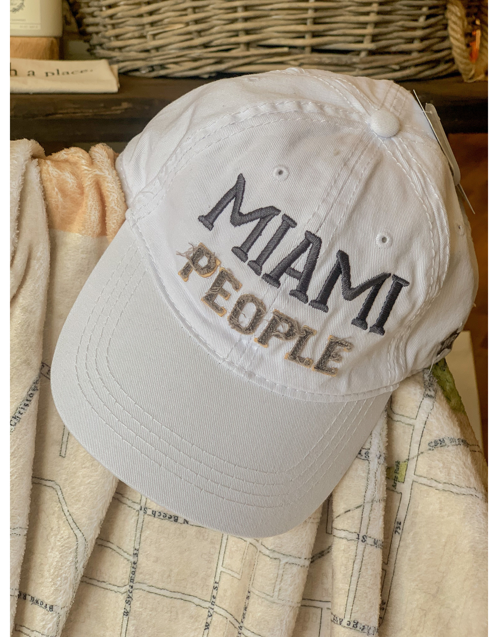 We People Miami People Hat, white