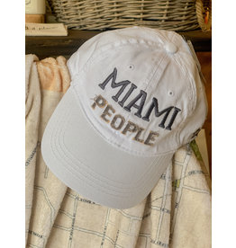 We People Miami People Hat, white