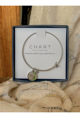 Chart Metalworks Chart Expandable Bangle with Oxford/Miami Charm