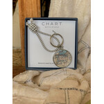 Chart Metalworks Chart Key Ring with Ohio Map