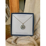 Chart Metalworks Chart Necklace with 5/8" Oxford Map Charm