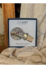 Chart Metalworks Chart Oxford Map Wine Stopper