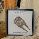 Chart Metalworks Chart Pewter Ohio Map Ball Marker