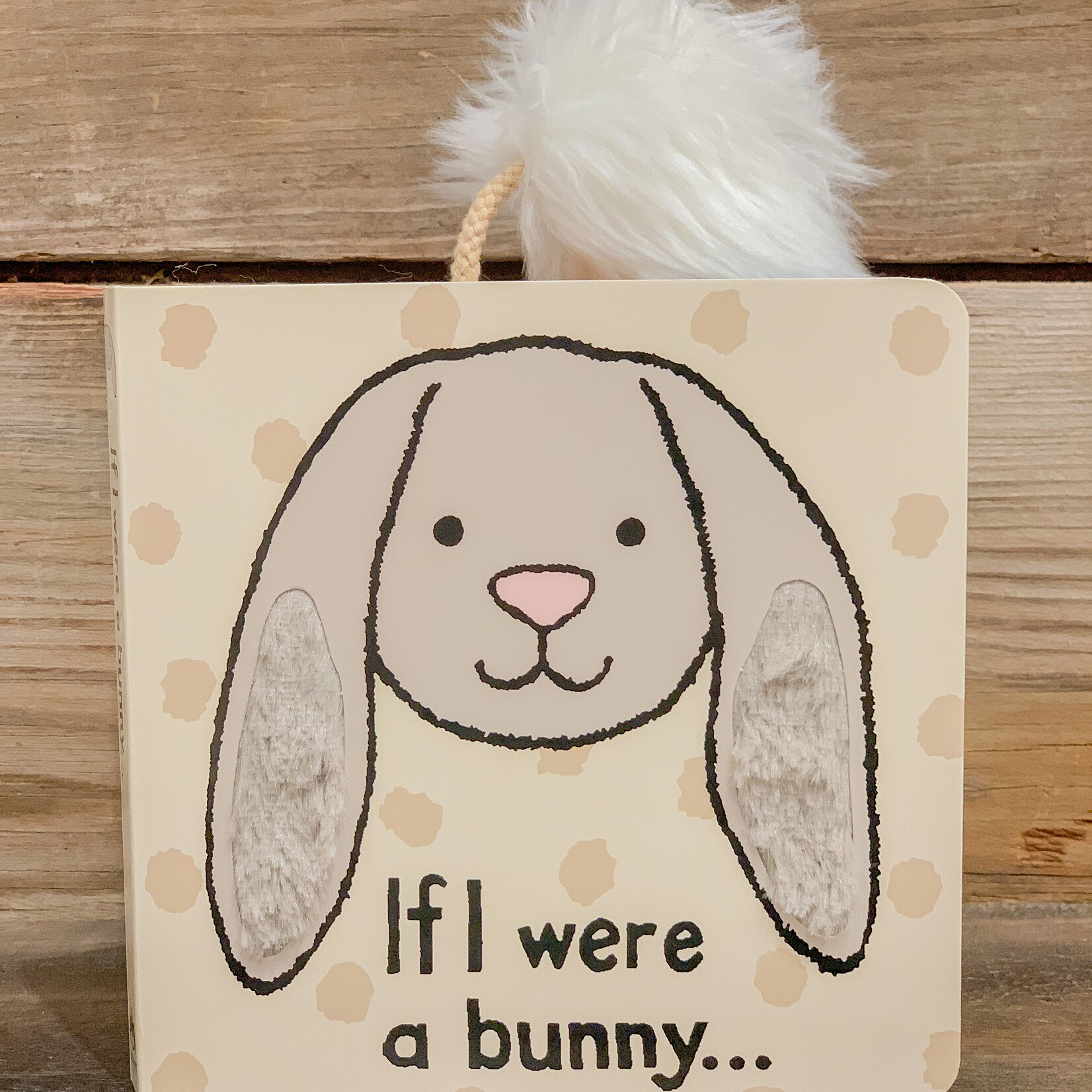 Book, If I Were A Bunny (beige)