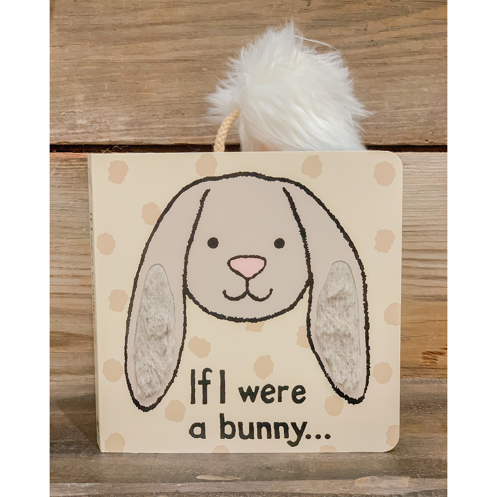 Book, If I Were A Bunny (beige)