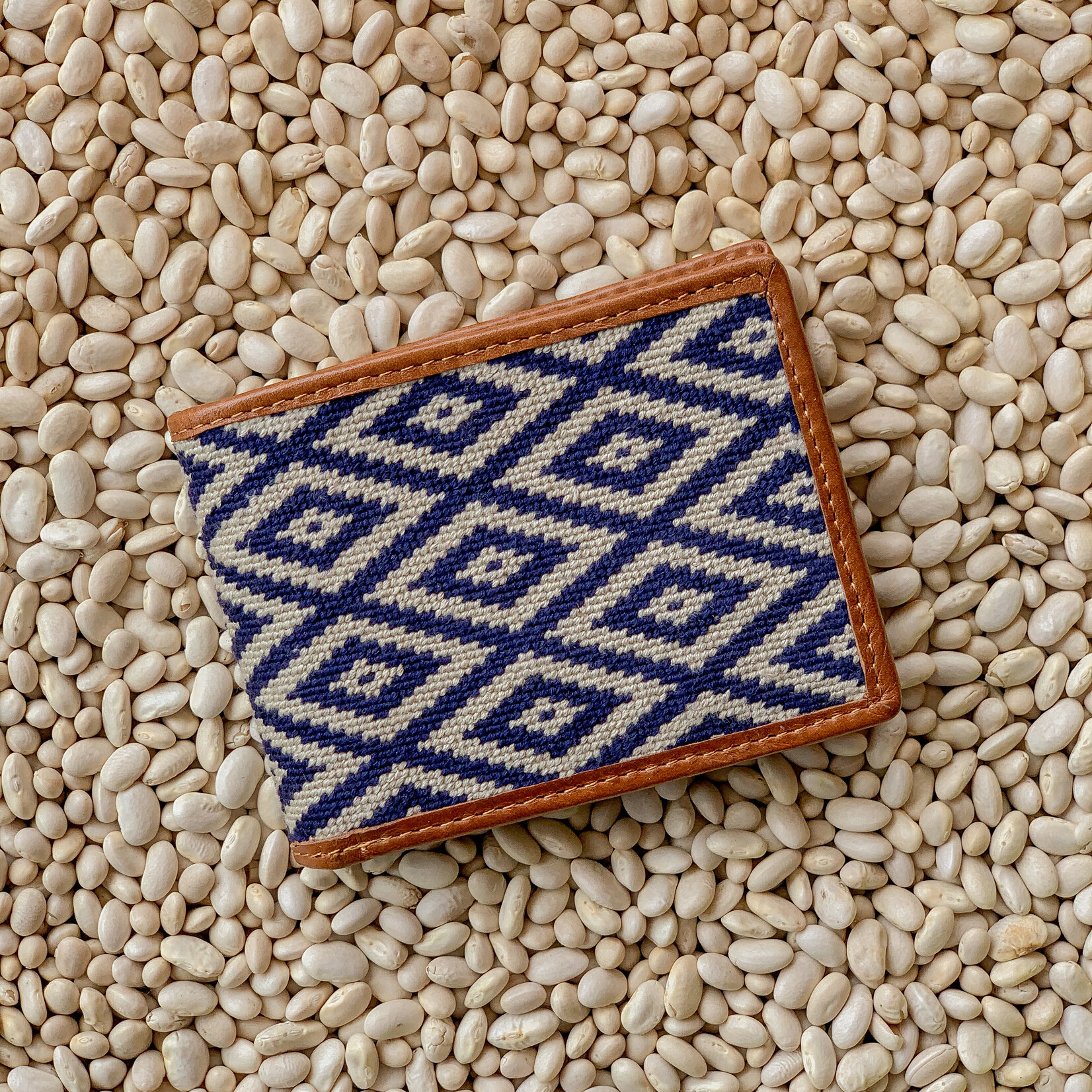 Smathers & Branson S&B Needlepoint Bi-fold Wallet, Gaucho Mini