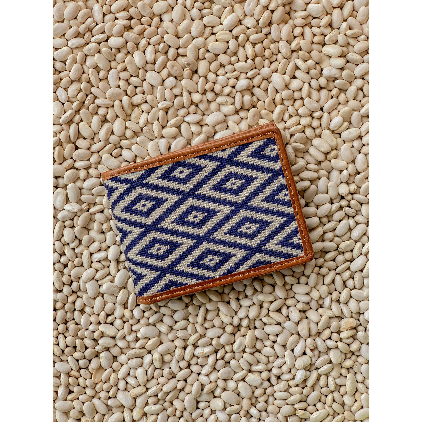 Smathers & Branson S&B Needlepoint Bi-fold Wallet, Gaucho Mini