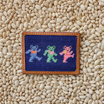 Smathers & Branson S&B Needlepoint Card Wallet, Dancing Bears