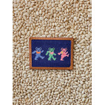 Smathers & Branson S&B Needlepoint Card Wallet, Dancing Bears