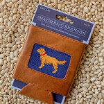 Smathers & Branson S&B Needlepoint Can Cooler, Golden Retriever