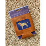 Smathers & Branson S&B Needlepoint Can Cooler, Yellow Lab