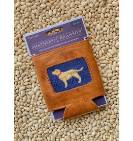Smathers & Branson S&B Needlepoint Can Cooler, Yellow Lab