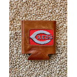 Smathers & Branson S&B Needlepoint Can Cooler, Cincinnati Reds