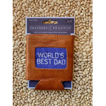 Smathers & Branson S&B Needlepoint Can Cooler, World's Best Dad (royal)