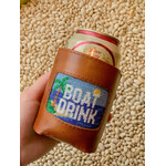 Smathers & Branson S&B Needlepoint Can Cooler, Boat Drink