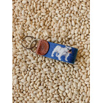 Smathers & Branson S&B Needlepoint Key Fob, Bulldog
