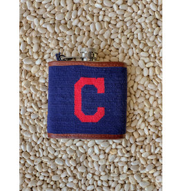 Smathers & Branson S&B Flask, Cleveland Indians