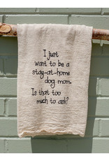 Ellembee Home Flour Sack Towel, Dog Mom