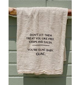 Ellembee Home Flour Sack Towel, Guac Baby