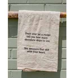 Ellembee Home Flour Sack Towel, Measure That Shit