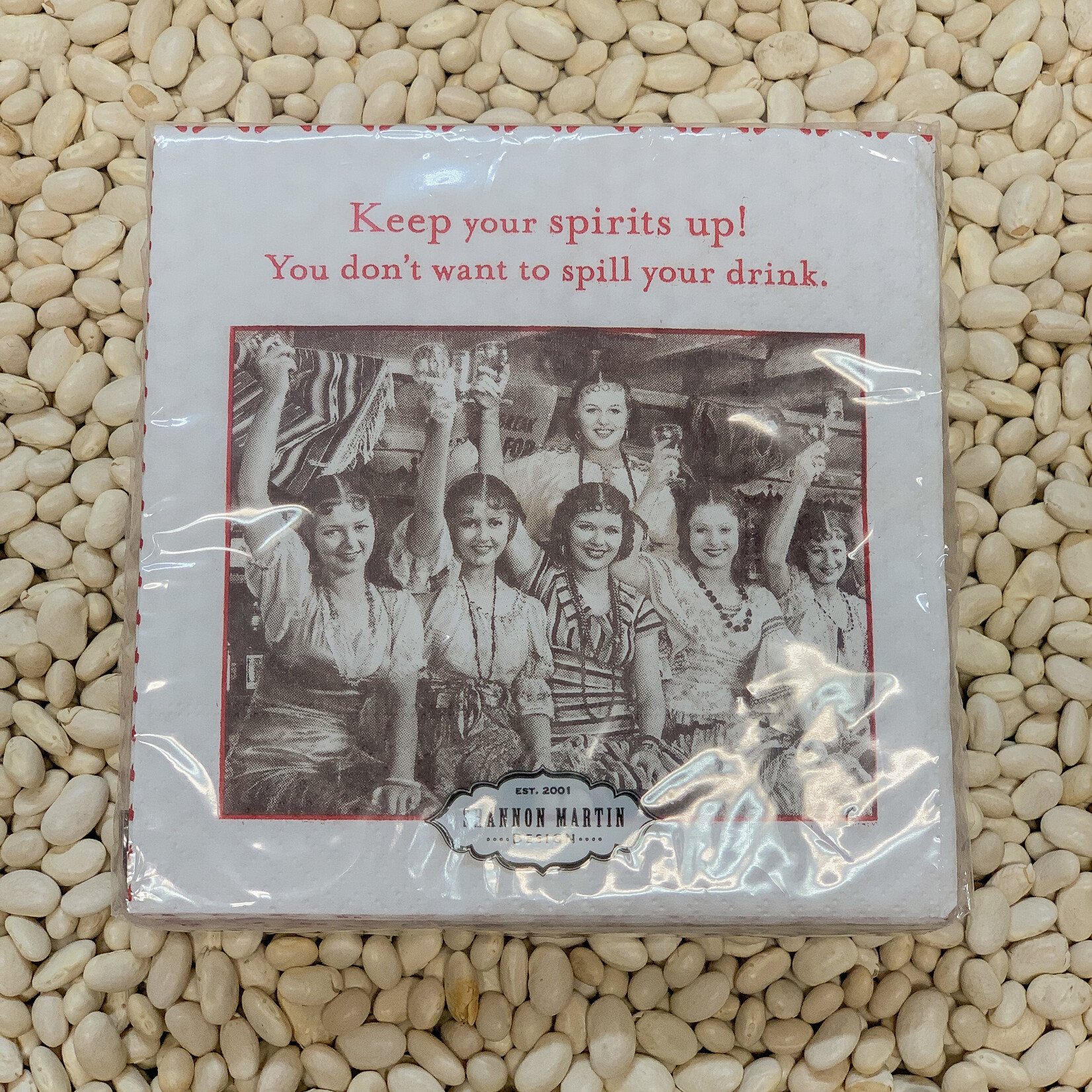 Shannon Martin Keep Your Spirits Up! Napkins