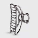 Kitsch Open Shape Claw Clip, Hematite