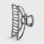 Kitsch Open Shape Claw Clip, Hematite