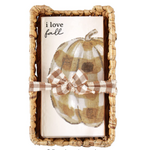 Paper Pumpkin Napkin Set