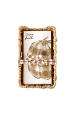 Mud Pie Paper Pumpkin Napkin Set