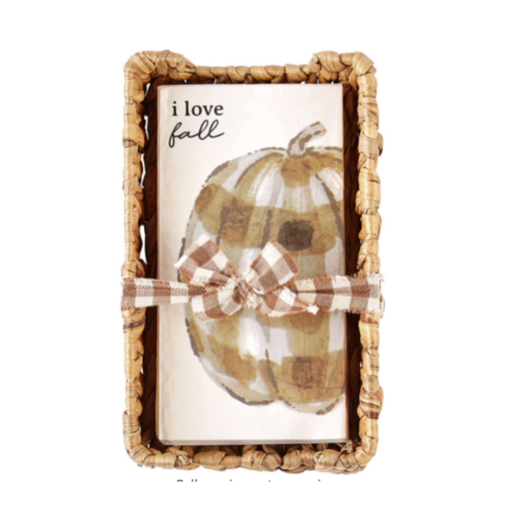 Paper Pumpkin Napkin Set