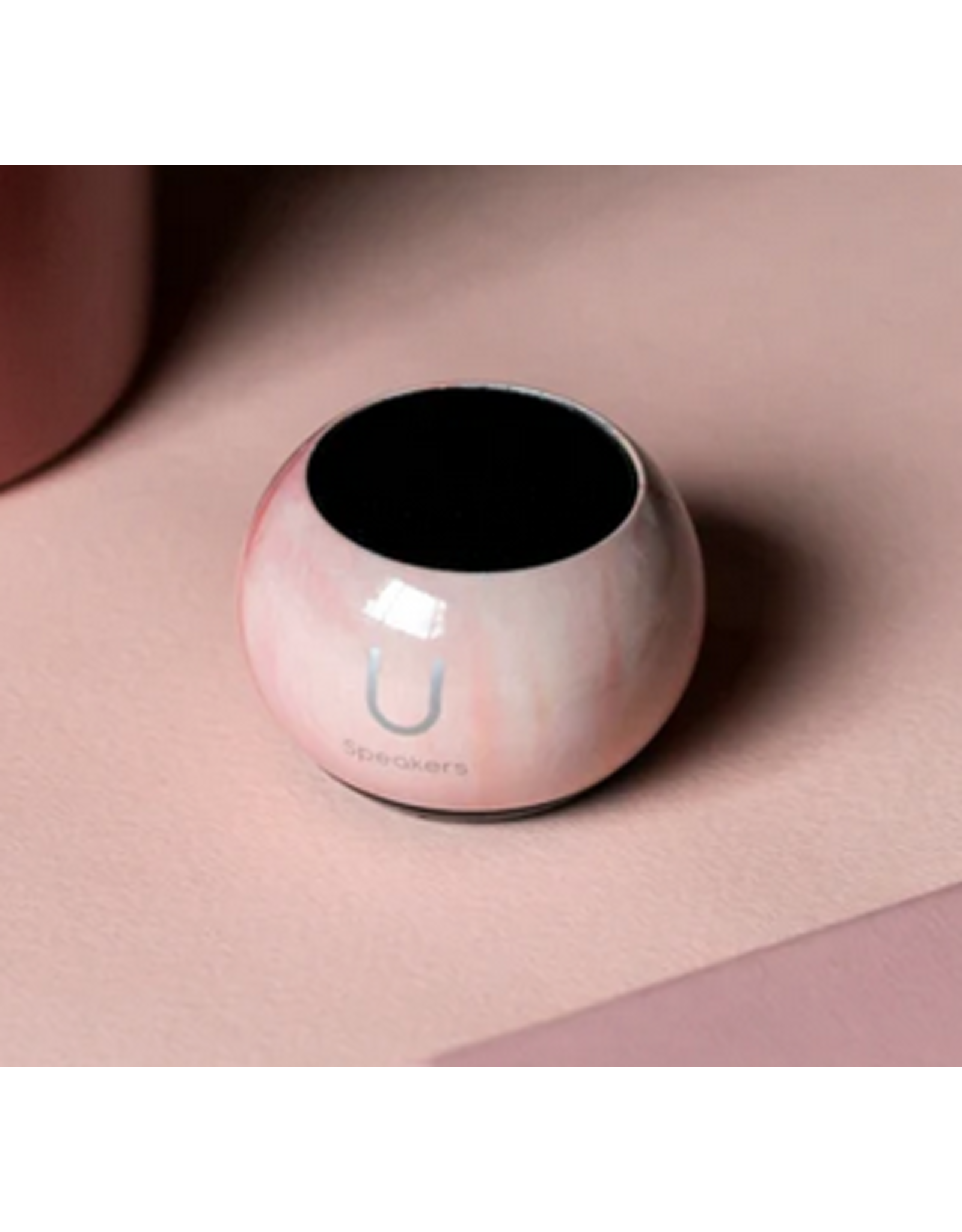 Mini U Speaker, marble pink