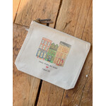 French Graffiti Small Town Big Heart Oxford, Cosmetic Bag