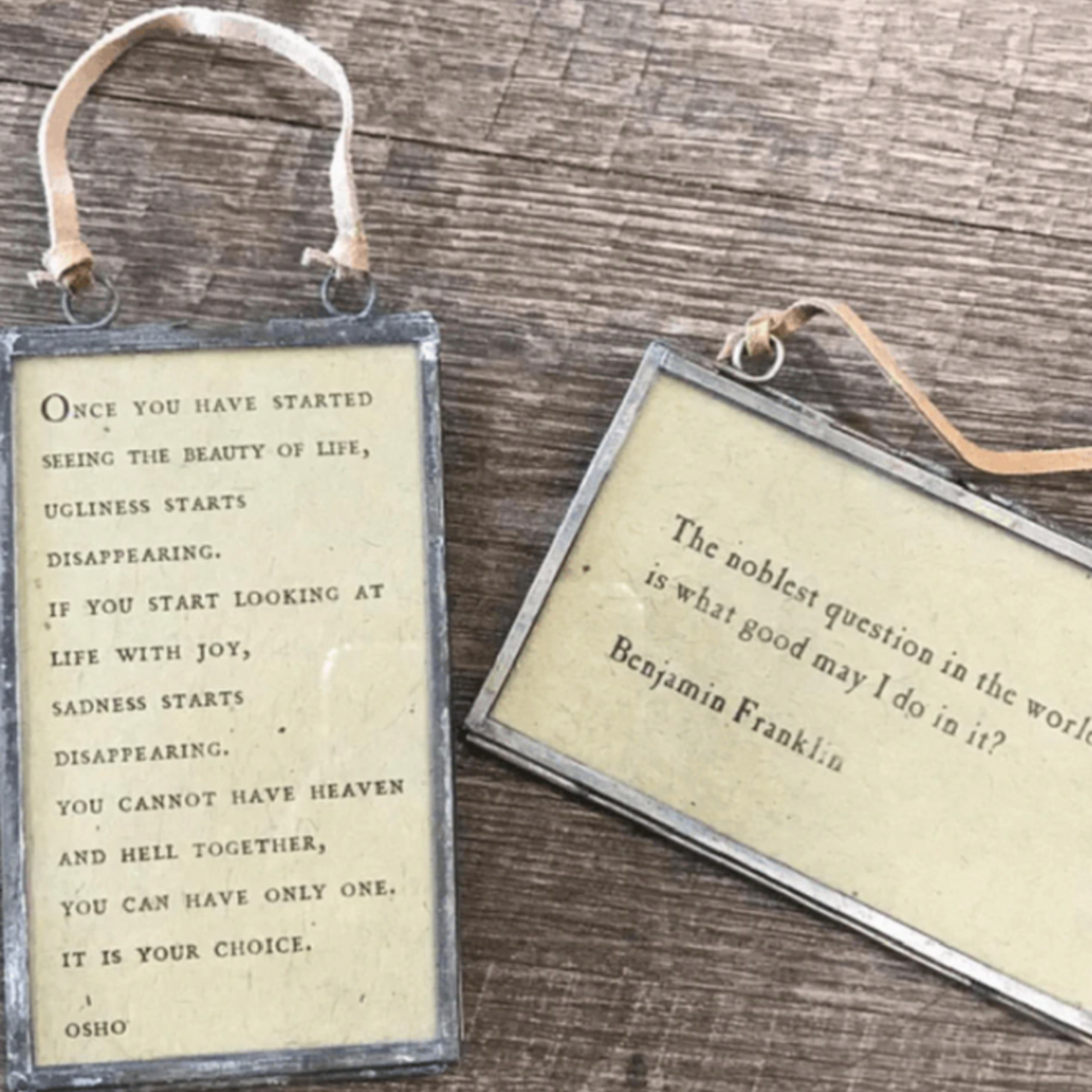 Sugarboo & Co Zinc Finish 365 Picture Frame, Horizontal 5"x3"