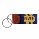 Smathers & Branson S&B Notre Dame Key Fob, Classic Navy