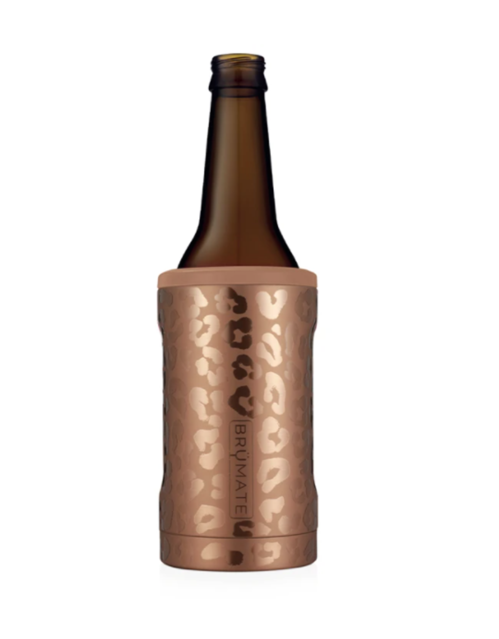 Brumate Hopsulator Bott'l, Gold Leopard (12oz Bottle)